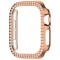  Apple Watch 10 46 mm Skal Rhinestone Roséguld