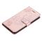  Samsung Galaxy S23 Plus Fodral Tryckta Fjärilar Roséguld