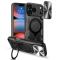  iPhone 17 Pro Max Skal CamShield Kickstand Hybrid Svart