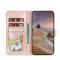 Samsung Galaxy S22 Fodral Flower Textur Roséguld