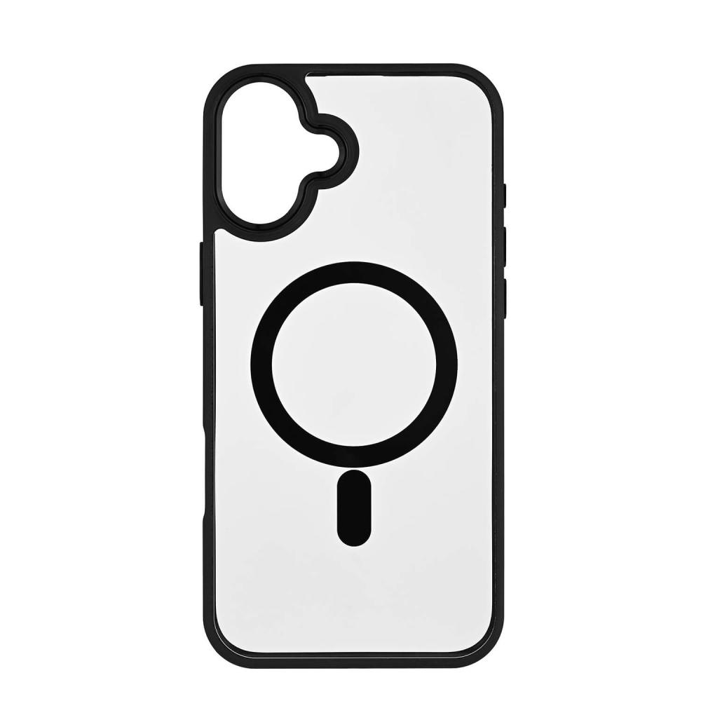 Onsala Onsala iPhone 16 Plus Mobilskal Bumper MagSafe Svart/Transparent
