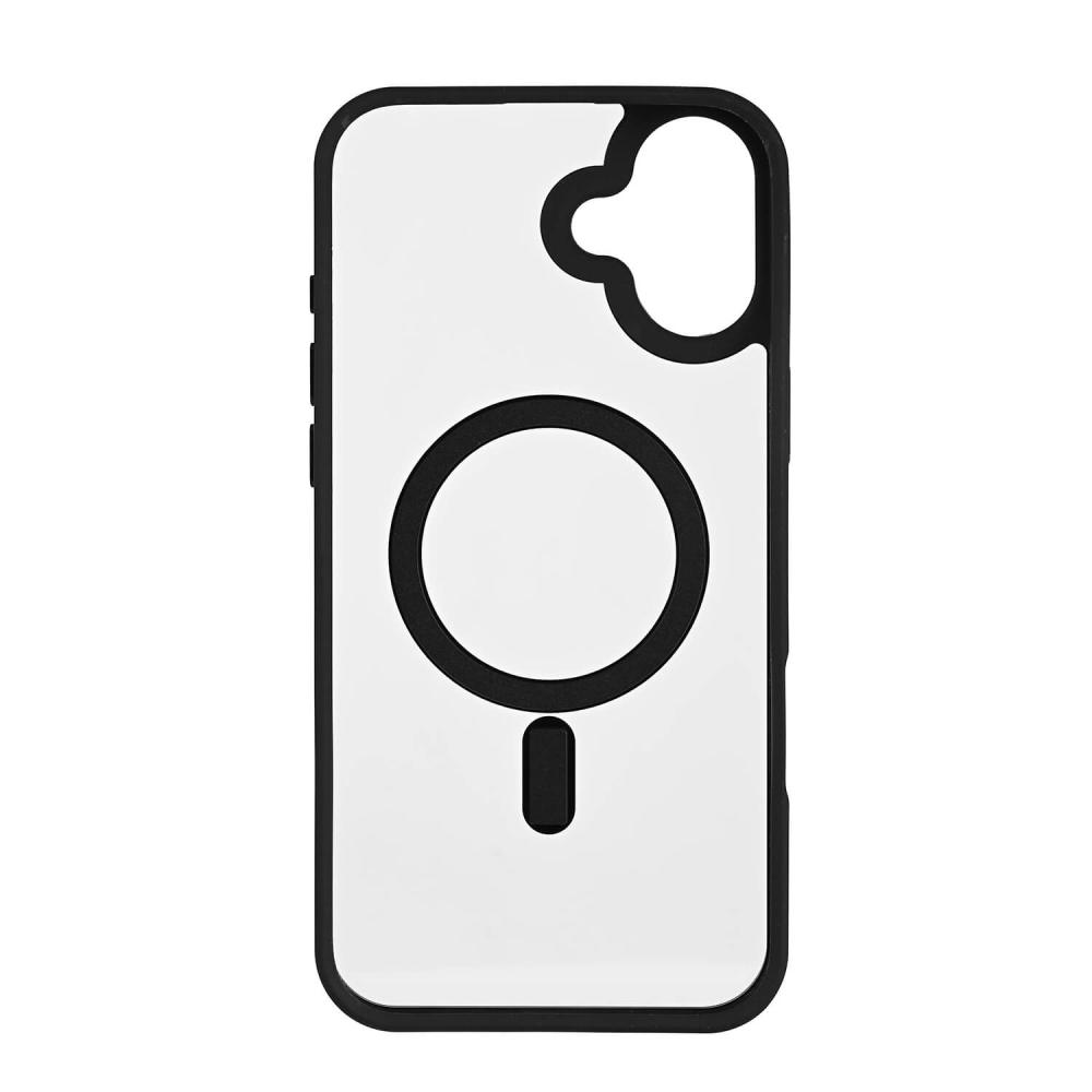 Onsala Onsala iPhone 16 Plus Mobilskal Bumper MagSafe Svart/Transparent