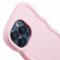  iPhone 15 Pro Mobilskal Wavy Ljus Rosa