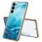 GKK GKK Galaxy S24 Plus Skal Härdat Glas Electroplate Blue Ocean
