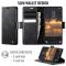 CASEME CASEME Samsung Galaxy S26 Ultra Fodral RFID Läder Svart