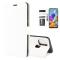  Samsung Galaxy A21s - Crazy Horse Plånboksfodral - Vit