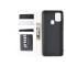  Samsung Galaxy A21s - Crazy Horse Plånboksfodral - Vit