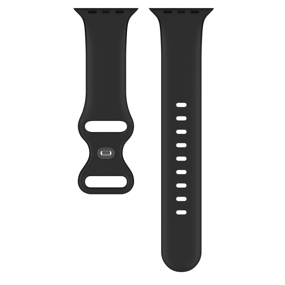 ColorPop Silikon Armband Butterfly Apple Watch 42/41/40/38 mm (M/L) Svart