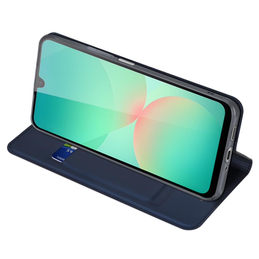 DUX DUCIS DUX DUCIS Samsung Galaxy A27 5G Fodral Skin Pro Läder Blå
