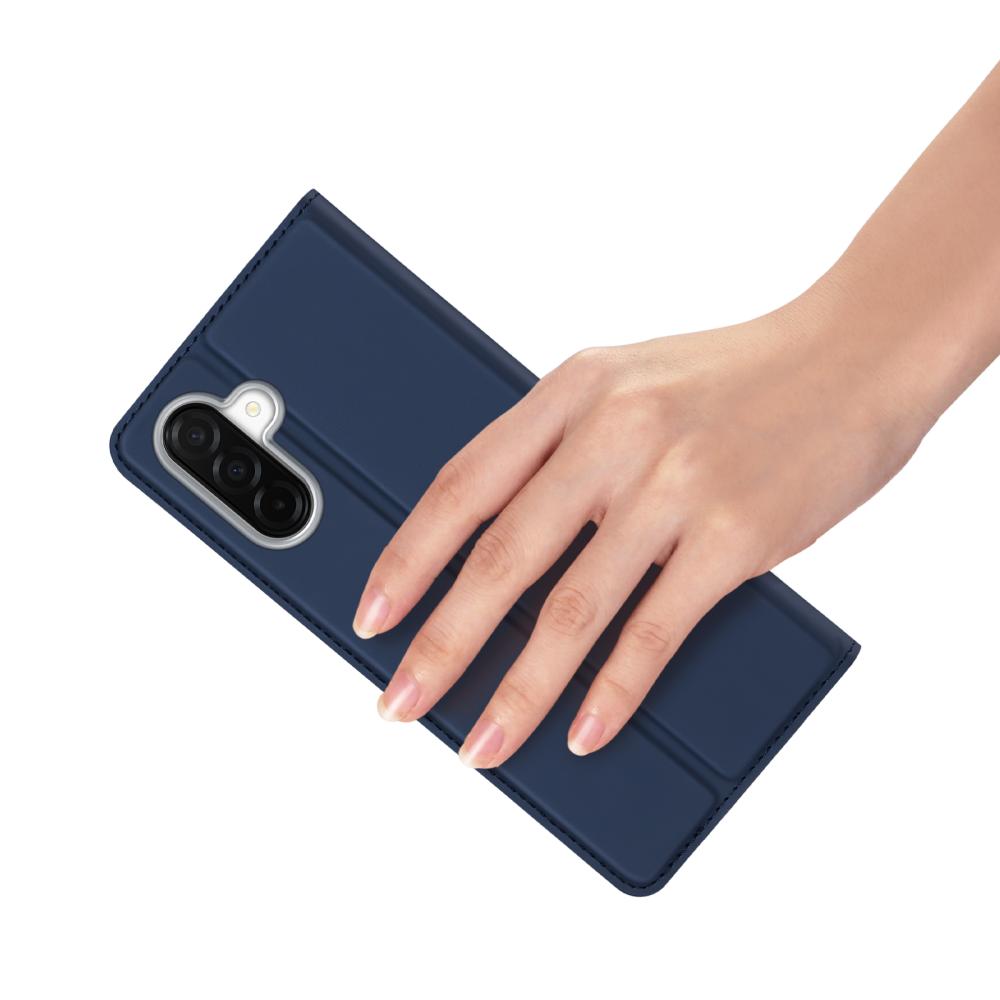 DUX DUCIS DUX DUCIS Samsung Galaxy A27 5G Fodral Skin Pro Läder Blå