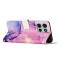  Motorola Moto G86 Power / G86 5G Fodral Läder Marmor Lila