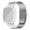  Apple Watch 42/44/45/46/49 mm Klockarmband Metall Silver