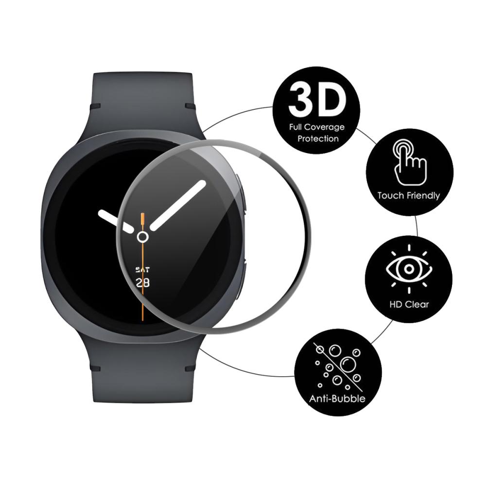ENKAY ENKAY Galaxy Watch 8 40 mm 2-PACK Skärmskydd Heltäckande