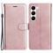  Samsung Galaxy S23 Plus Fodral Läder Roséguld