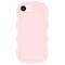  iPhone 17e / 16e Mobilskal Wavy Ljus Rosa
