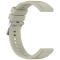  Klockarmband 22 mm Quick Release Silikon Grå