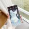  iPhone 16 Pro Fodral Med Tryck Vit Katt