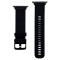  Apple Watch 42/41/40/38 mm Armband Silikon Svart