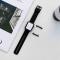  Apple Watch 42/41/40/38 mm Armband Silikon Svart