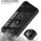  iPhone 14 Skal Shockproof Hybrid Ring Svart/Silver