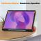  Lenovo Idea Tab Pro Fodral Tri-Fold Läder Röd