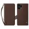  Nothing Phone 3a Lite Fodral Litchi Läder Brun