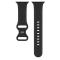 ColorPop Silikon Armband Butterfly Apple Watch 42/44/45/46/49 mm (M/L) Svart