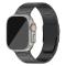  Apple Watch 42/44/45/46/49 mm Klockarmband Metall Svart