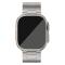  Apple Watch 42/44/45/46/49 mm Klockarmband Metall Svart