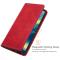 Nokia XR20 Fodral Skin Touch Flip Läder Röd