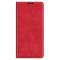  Nokia XR20 Fodral Skin Touch Flip Läder Röd