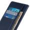 KHAZNEH KHAZNEH Samsung Galaxy S23 Fodral Läder Blå