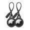 Tech-Protect Tech-Protect Apple AirTag 2/1 2-PACK Hållare Rough Chain Svart