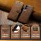 DG.MING DG.MING Galaxy S25 Edge 2in1 Magnet Fodral / Skal Brun