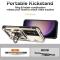  Samsung Galaxy S25 Plus Skal Hybrid Ring CamShield Roséguld