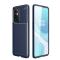  OnePlus 9 - Kolfiber Textur Skal - Blå