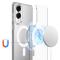 Samsung Galaxy S25 Edge Skal MagSafe Hybrid Transparent