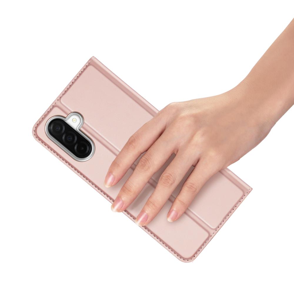 DUX DUCIS DUX DUCIS Samsung Galaxy A27 5G Fodral Skin Pro Läder Roséguld