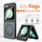  Samsung Galaxy Z Flip 6 / 7 FE Skal MagSafe Skin Feel Svart