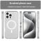  iPhone 16 Pro Max Skal MagSafe Slim Matt Vit