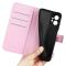  Xiaomi Redmi Note 12 4G Fodral Litchi Läder Ljus Rosa