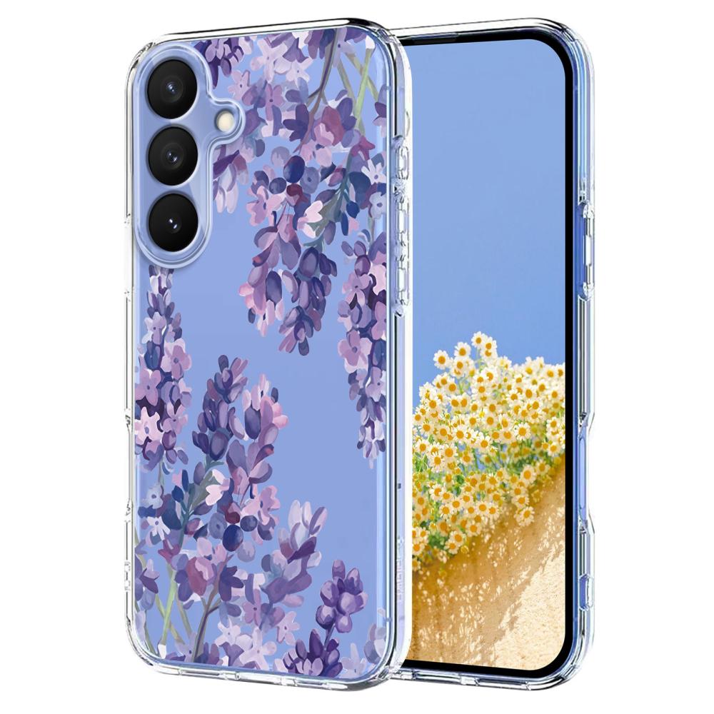  Samsung Galaxy S26 Plus Skal TPU Med Tryck Blommor