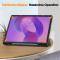  Lenovo Idea Tab Pro Fodral Tri-Fold Läder Grå