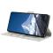  Samsung Galaxy S26 Ultra Fodral Rhombus Läder Blommor Vit
