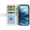  Xiaomi Redmi Note 14 4G Fodral Crazy Horse Läder Vit
