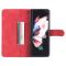 AZNS AZNS Galaxy Z Fold 5 Fodral Läder Röd