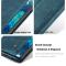 CASEME Samsung Galaxy S20 FE - CASEME Retro Fodral - Blå