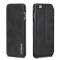 LC.IMEEKE iPhone 6/6S - LC.IMEEKE Retro Läder Fodral - Svart
