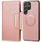  Samsung Galaxy S22 Ultra Fodral 2in1 Läder Roséguld