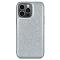 DG.MING DG.MING iPhone 14 Pro Max Skal Läder Glitter Silver